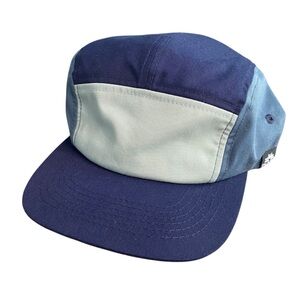 Spacecraft 5 Panel Hat Running Hiking Adjustable Blue Outdoor Camp Colorblock